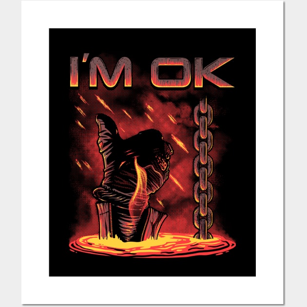 I´m OK Wall Art by Tronyx79